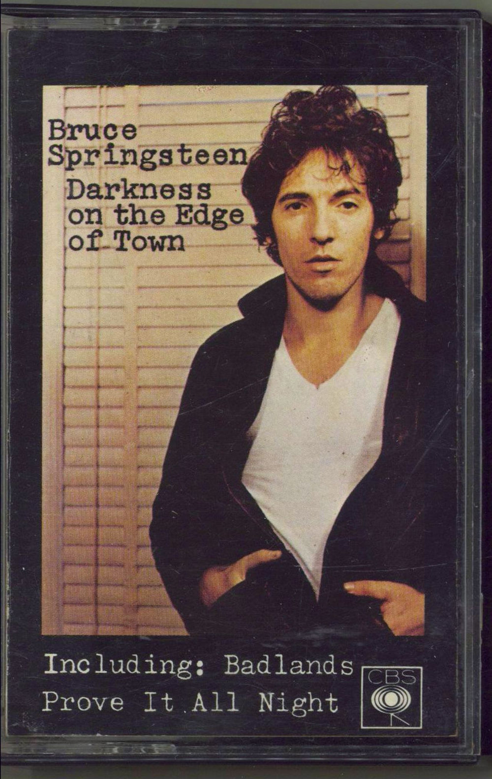 Bruce Springsteen Darkness on the Edge of Town UK cassette album 40-32542