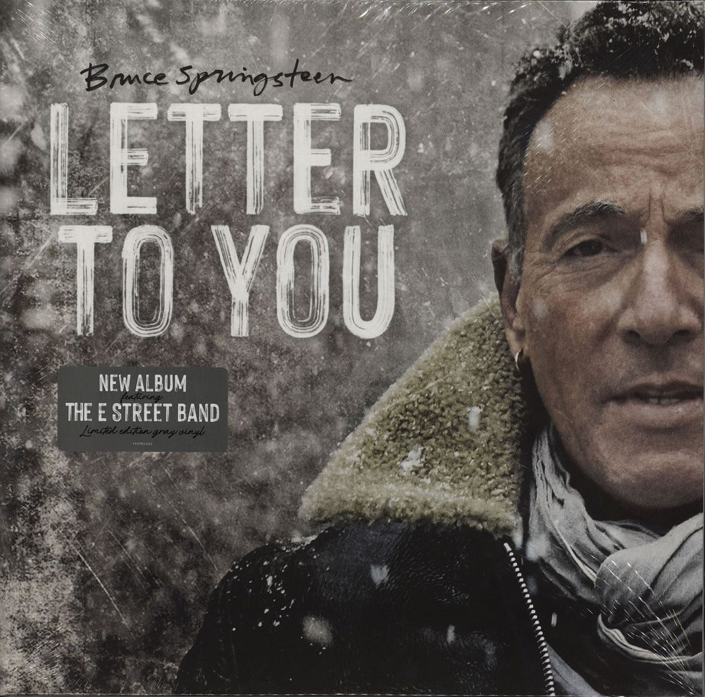 Bruce Springsteen Letter To You - Grey Vinyl - Sealed UK 2-LP vinyl record set (Double LP Album) 19439803801