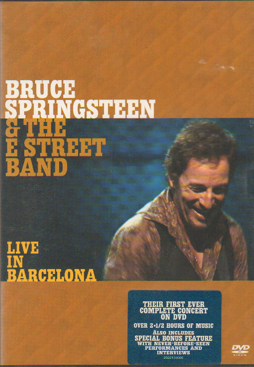 Bruce Springsteen Live In Barcelona UK DVD 2022139