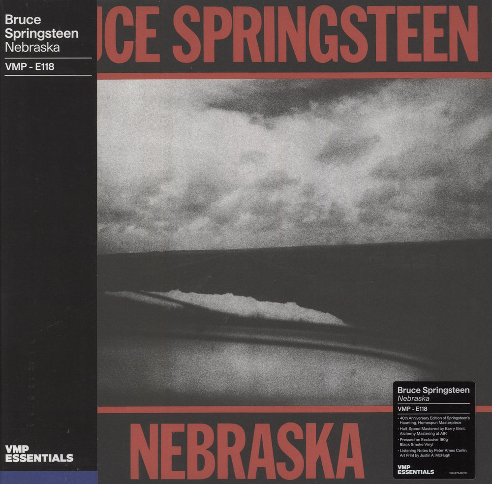 Bruce Springsteen Nebraska: Half-Speed Mastered - 180 Gram Black Smoke Vinyl UK vinyl LP album (LP record) 19658704921 / VMP-E118