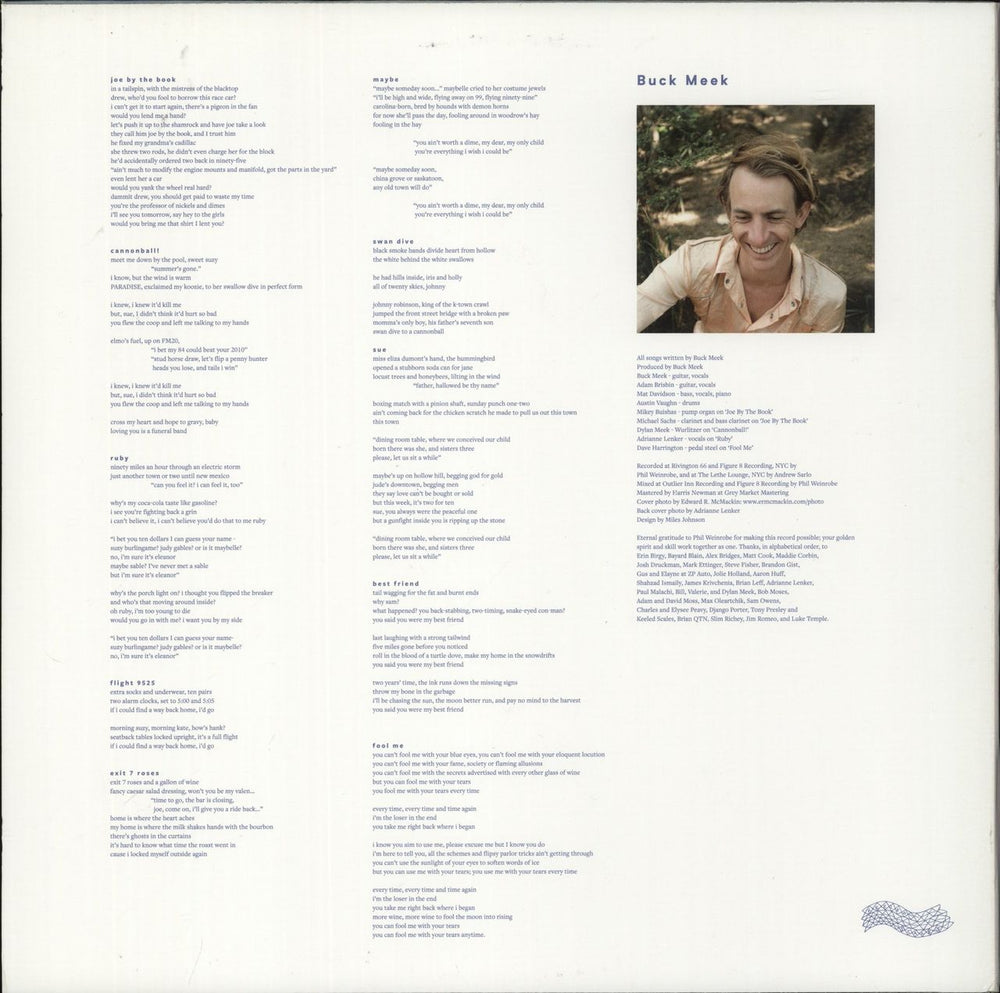 Buck Meek Buck Meek - Green Vinyl US vinyl LP album (LP record)