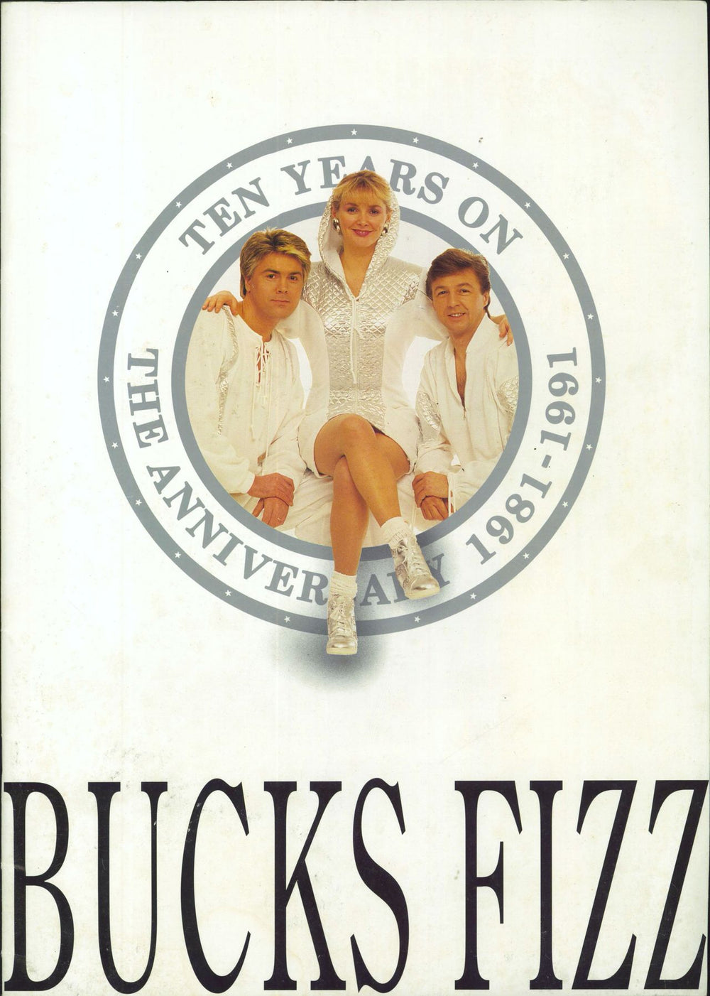 Bucks Fizz Ten Years On: The Anniversary 1981-1991 UK tour programme TOUR PROGRAMME
