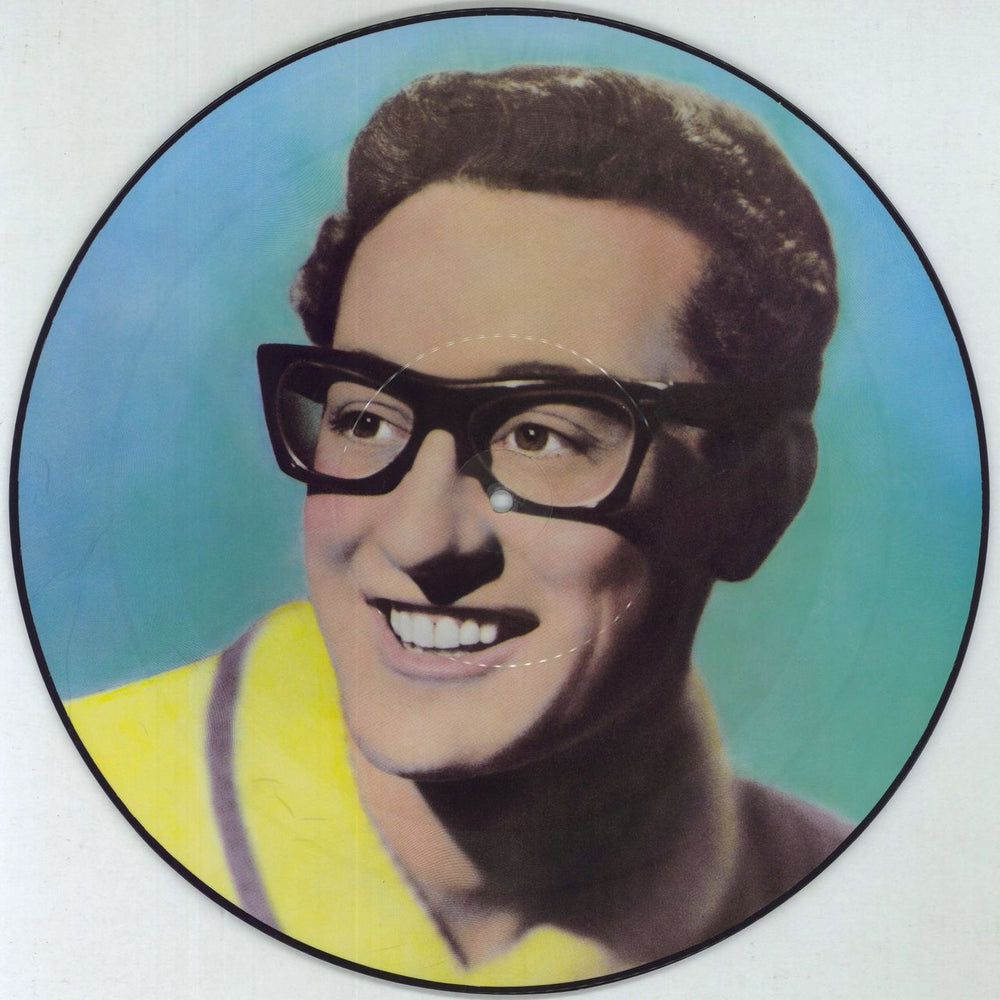 Buddy Holly Portrait In Music Number One US picture disc LP (vinyl picture disc album) SS-8002