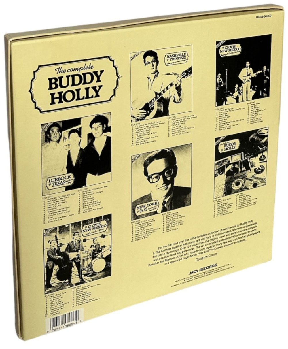 Buddy Holly The Complete Buddy Holly US Vinyl Box Set