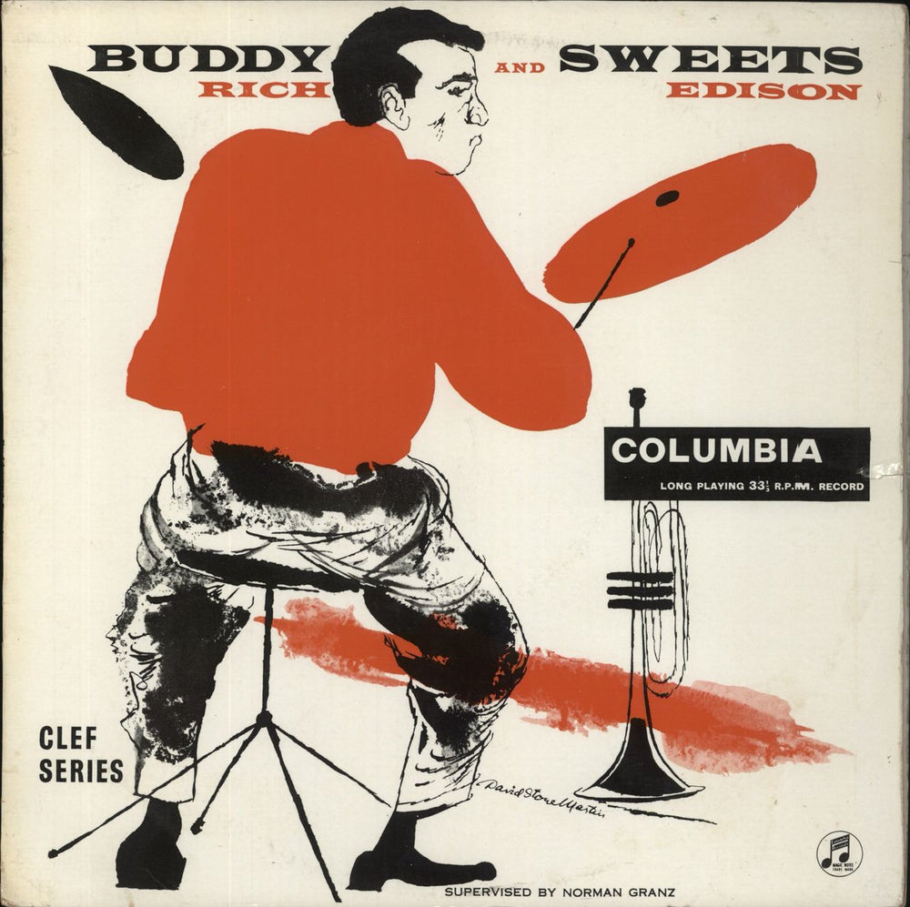 Buddy Rich Buddy And Sweets UK vinyl LP album (LP record) 33CX10080