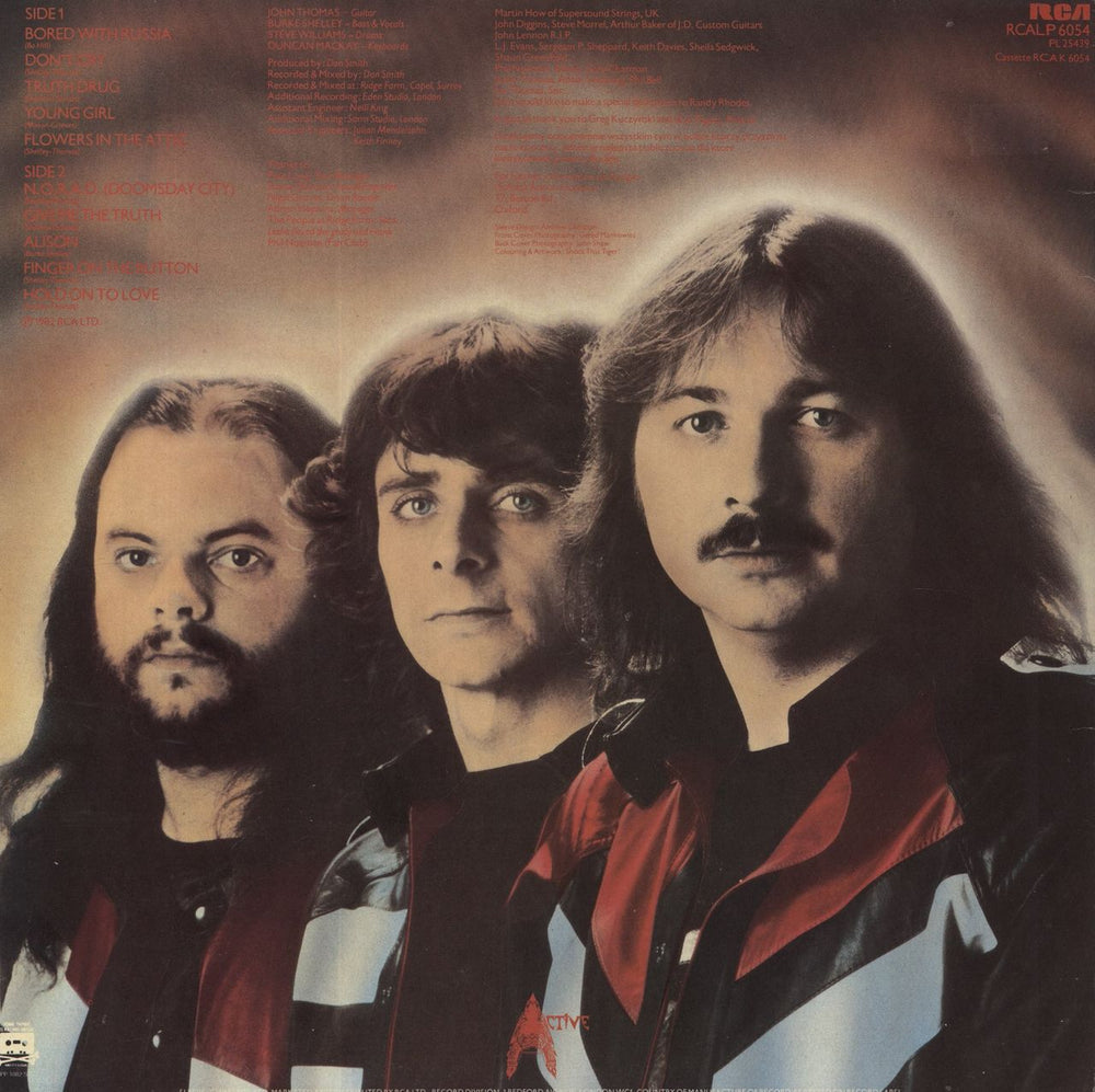 Budgie Deliver Us From Evil Dutch vinyl LP album (LP record)