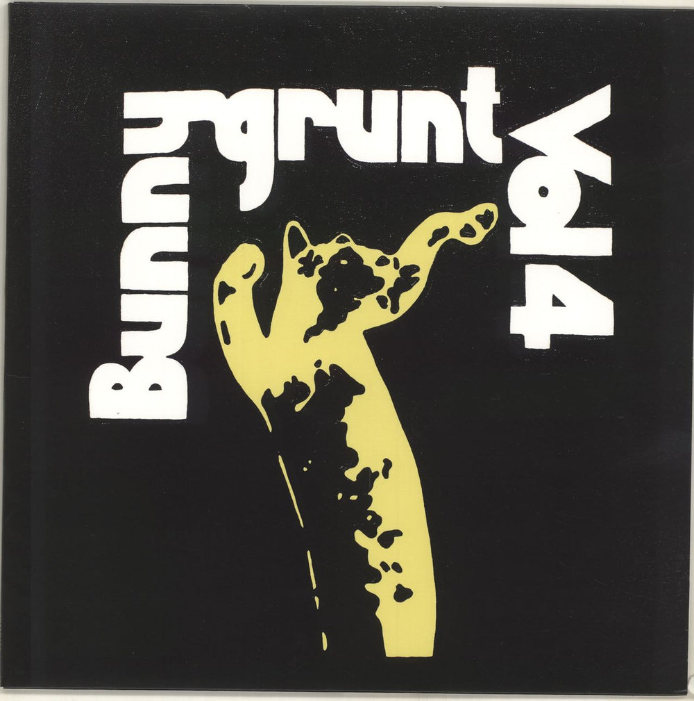 Bunnygrunt Vol 4 - White Vinyl UK vinyl LP album (LP record) HHBTM168