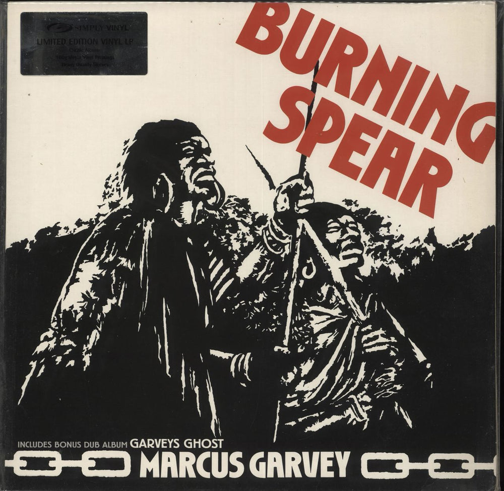 Burning Spear Marcus Garvey / Garveys Ghost - 180gm UK 2-LP vinyl record set (Double LP Album) SVLP191