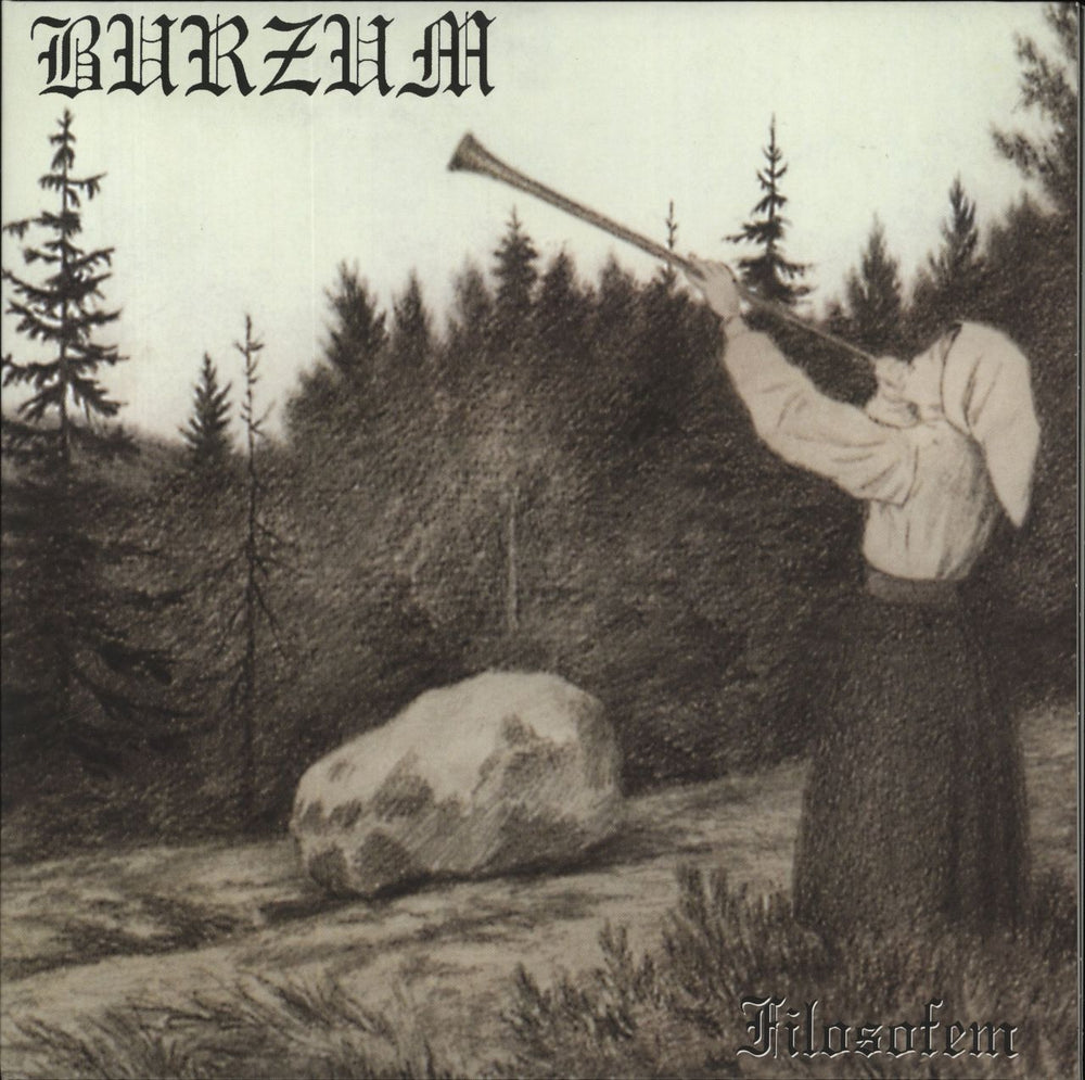 Burzum Filosofem - 180gm UK 2-LP vinyl record set (Double LP Album) BOBV089LP