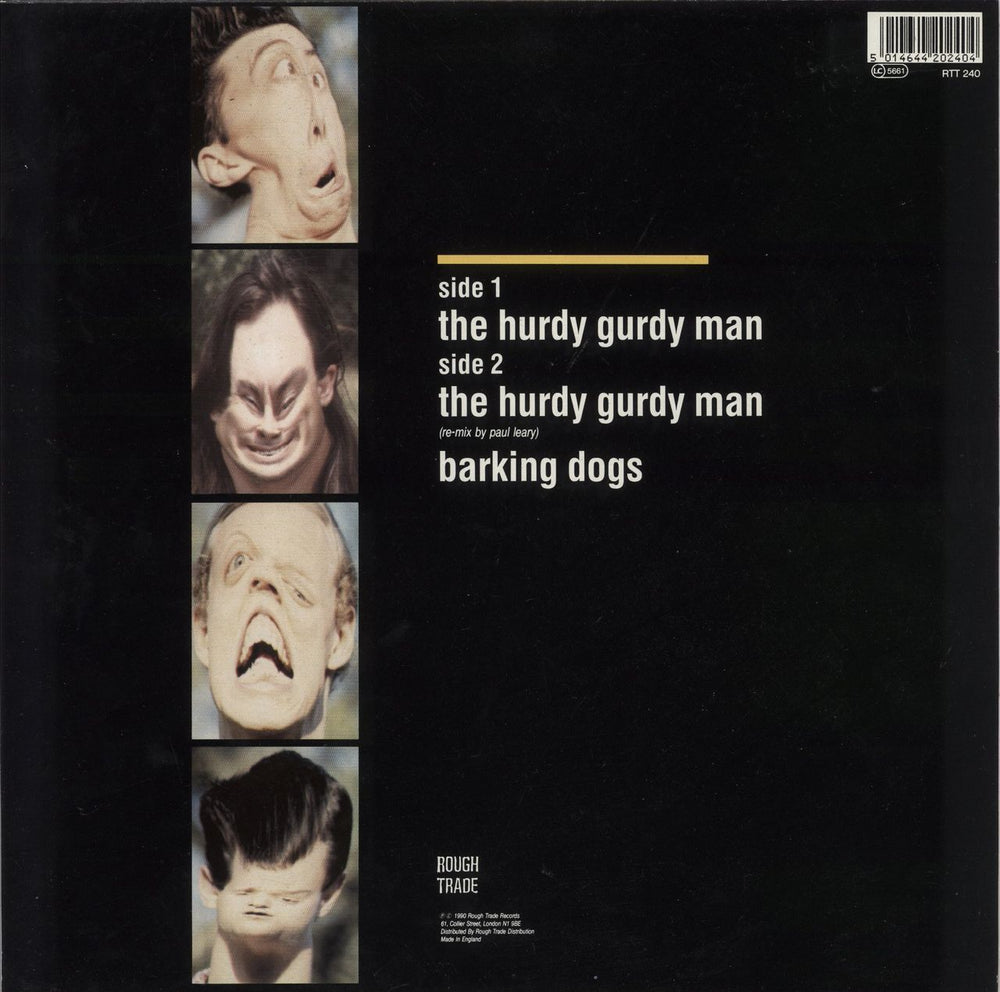 Butthole Surfers The Hurdy Gurdy Man UK 12" vinyl single (12 inch record / Maxi-single) 5014644202404