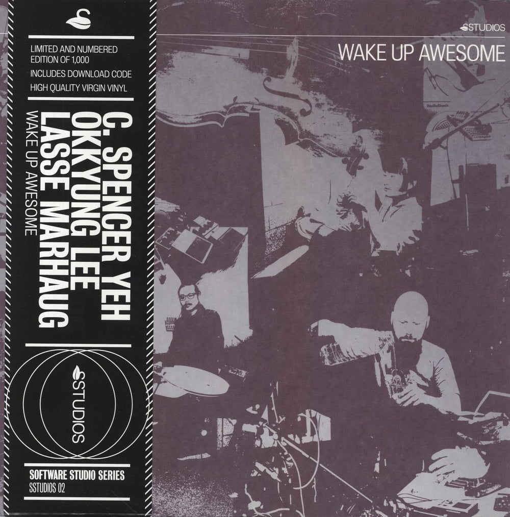 C. Spencer Yeh Wake Up Awesome + Obi US vinyl LP album (LP record) SFT021