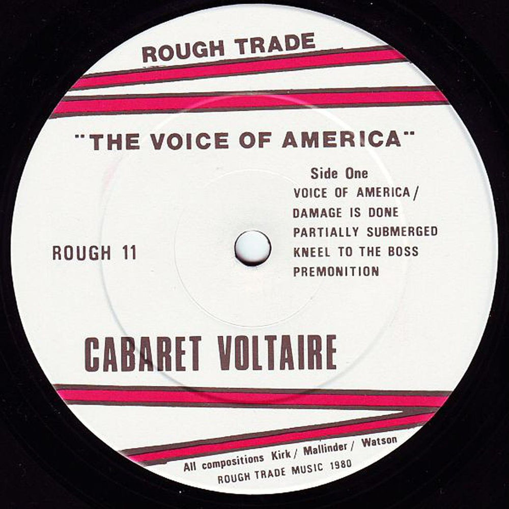 Cabaret Voltaire The Voice Of America UK vinyl LP album (LP record) VOLLPTH99789