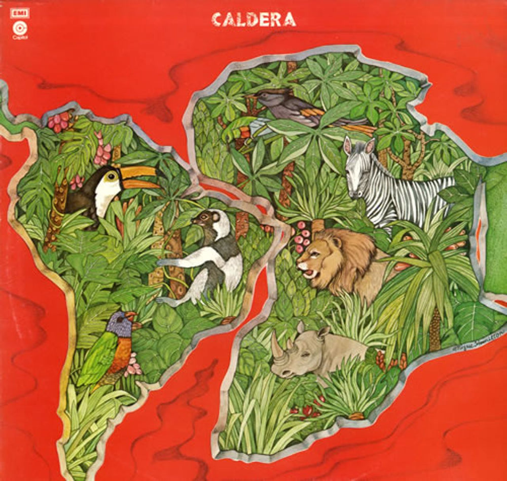 Caldera (70s) Caldera UK vinyl LP album (LP record) EST11571