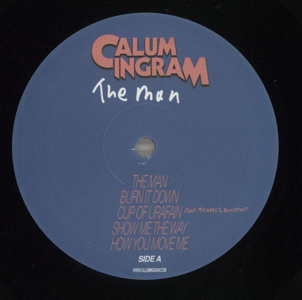Calum Ingram The Man UK vinyl LP album (LP record) 94PLPTH877672