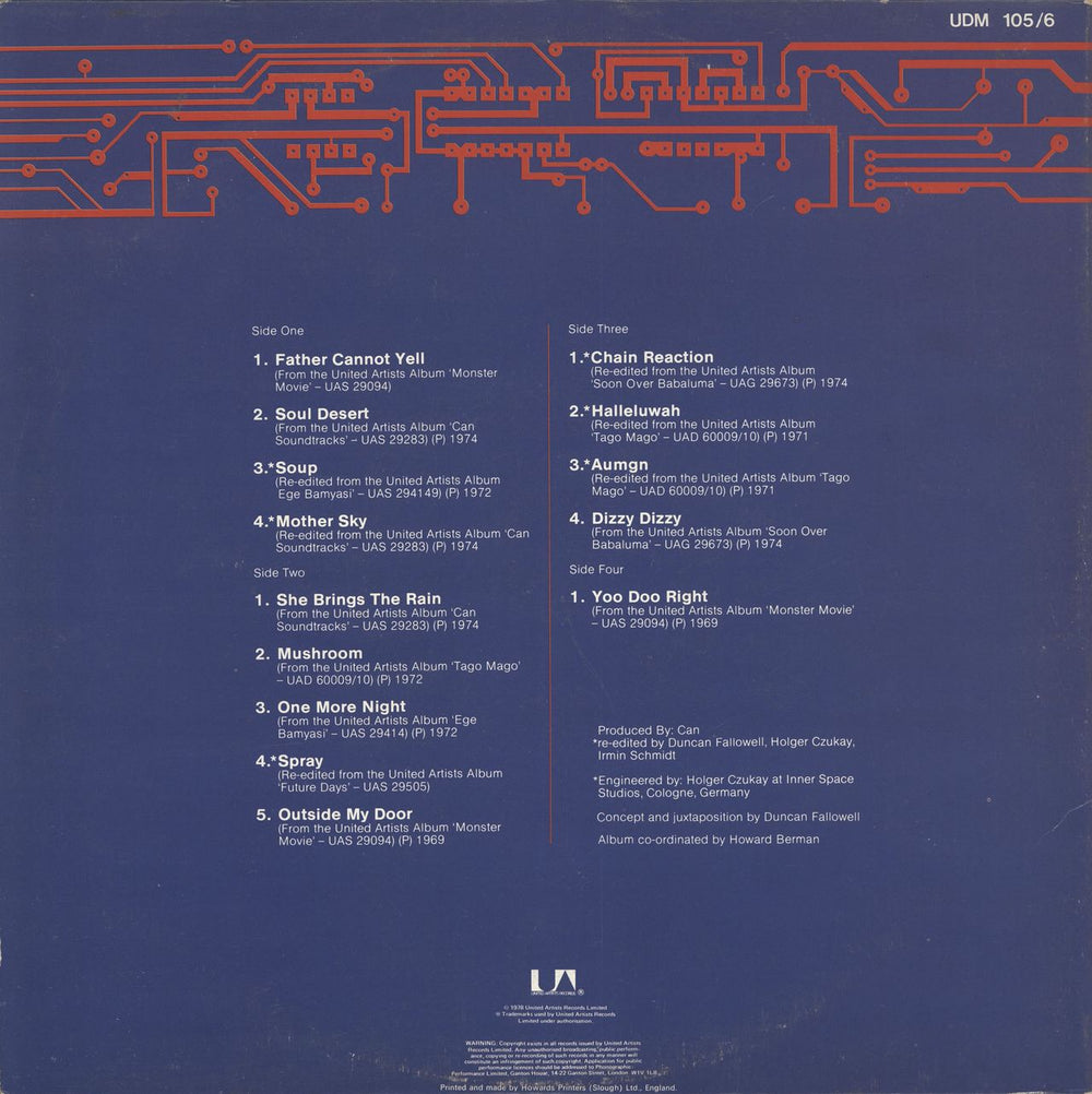 Can Cannibalism - EX UK 2-LP vinyl record set (Double LP Album)