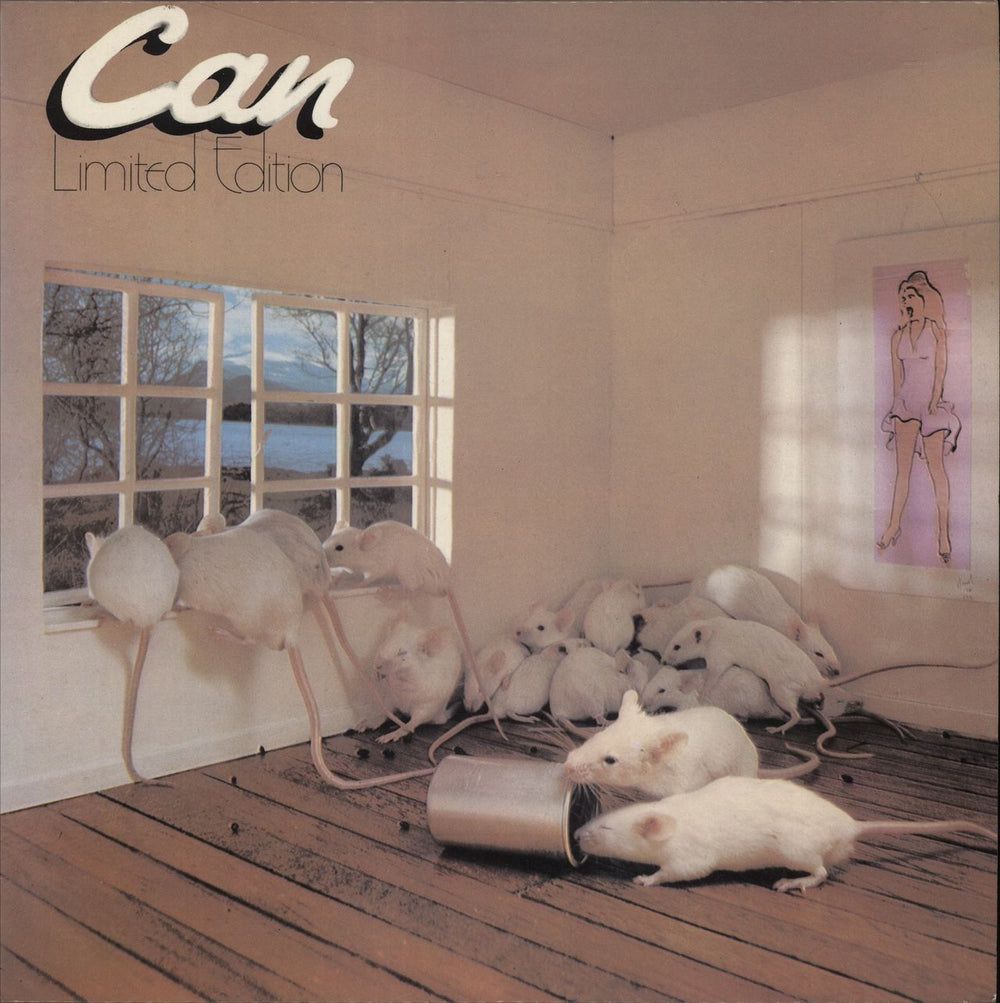 Can Limited Edition UK vinyl LP album (LP record) USP103