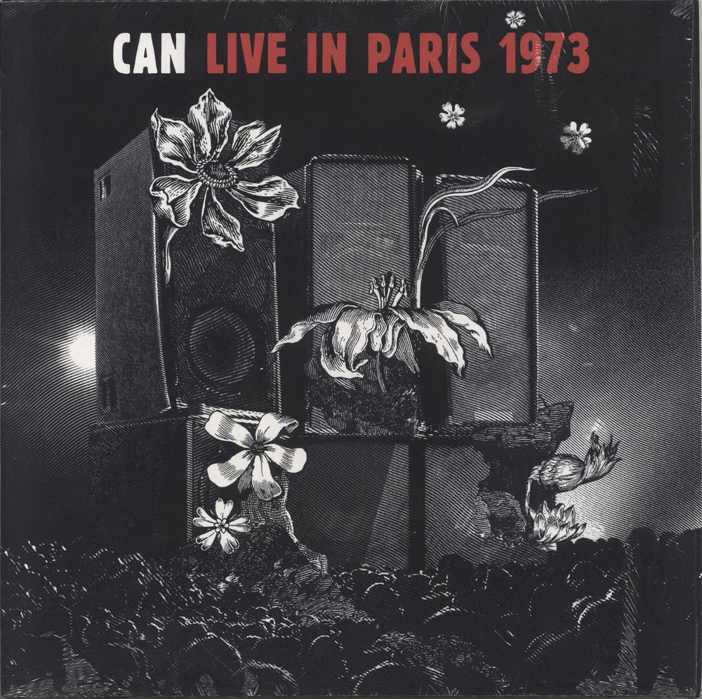 Can Live In Paris 1973 UK 2-LP vinyl record set (Double LP Album) FDSPOON66