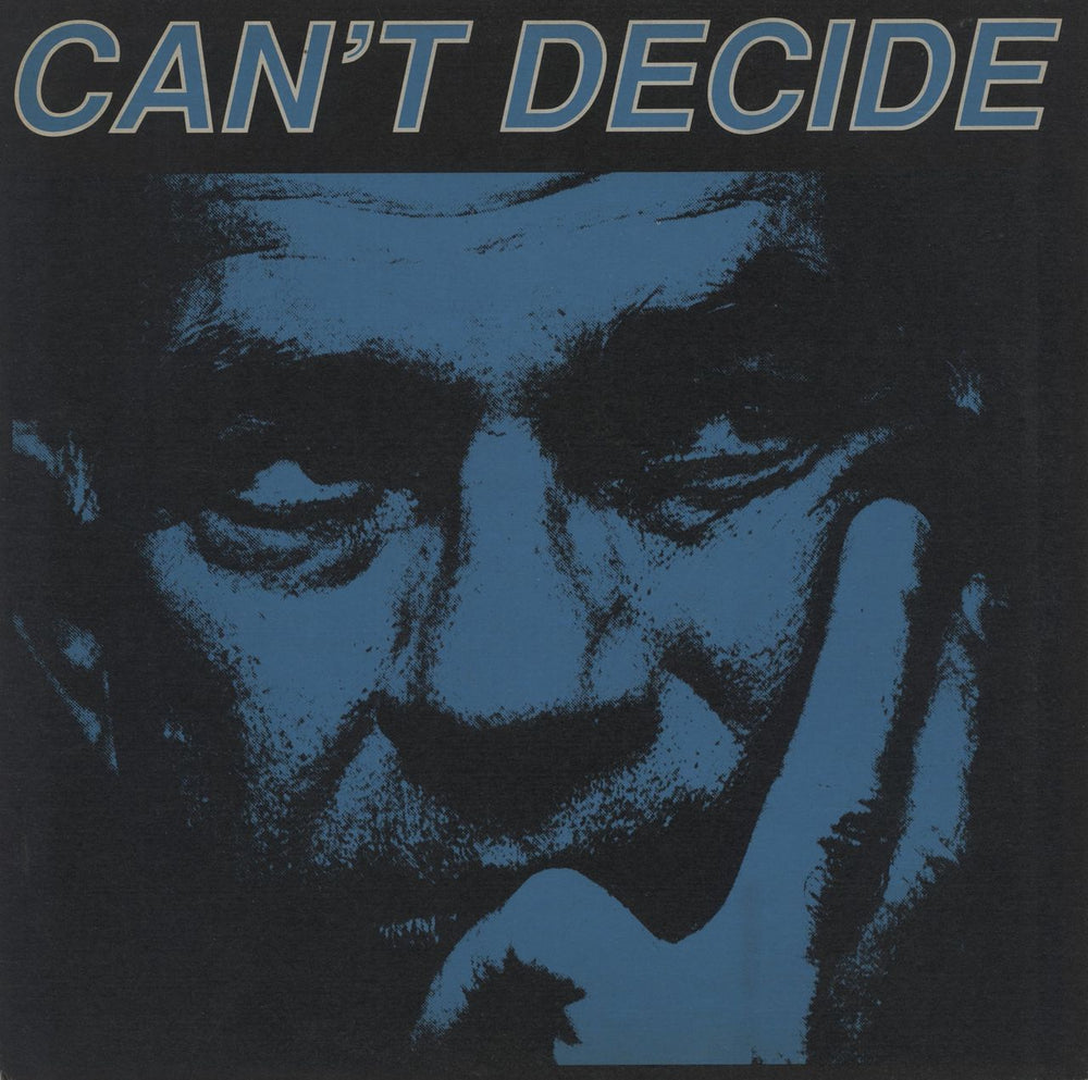Can't Decide Can't Decide UK vinyl LP album (LP record) RAGE3