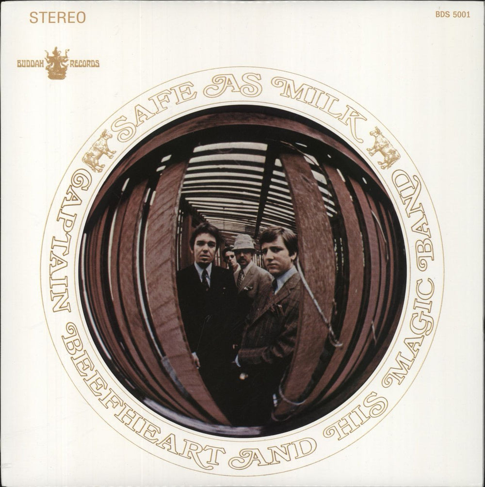 Captain Beefheart & Magic Band Safe As Milk - 180gm US vinyl LP album (LP record) BDS5001