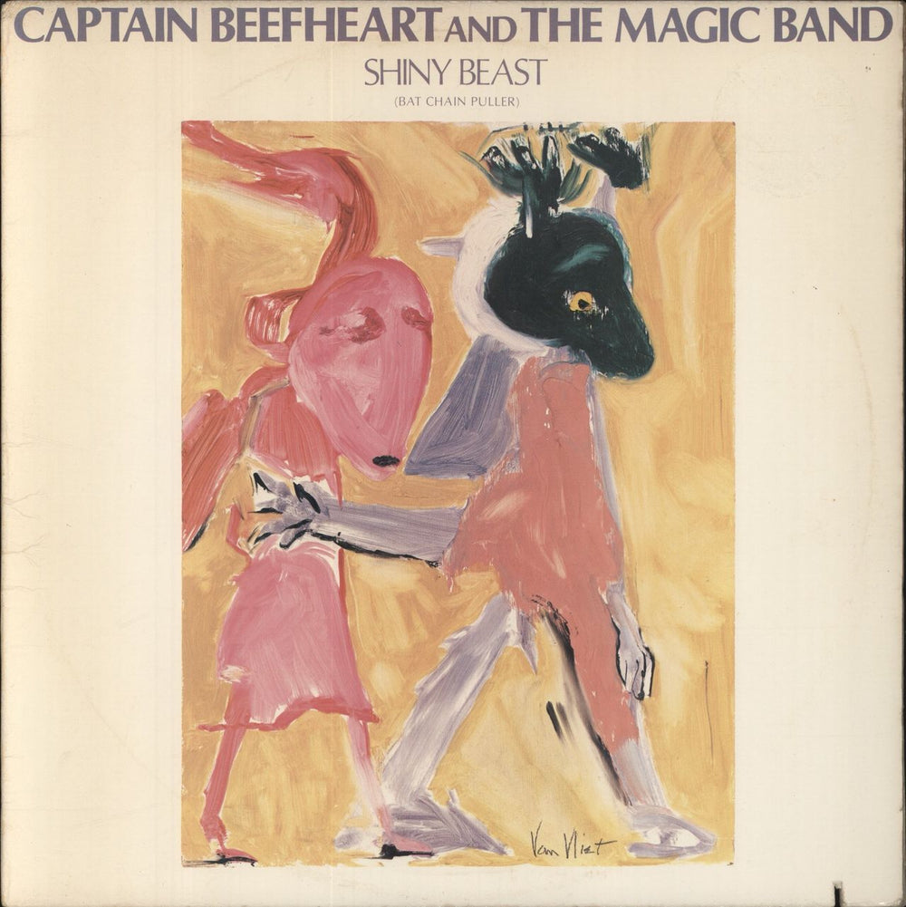 Captain Beefheart & Magic Band Shiny Beast [Bat Chain Puller] - EX US vinyl LP album (LP record) BSK3256