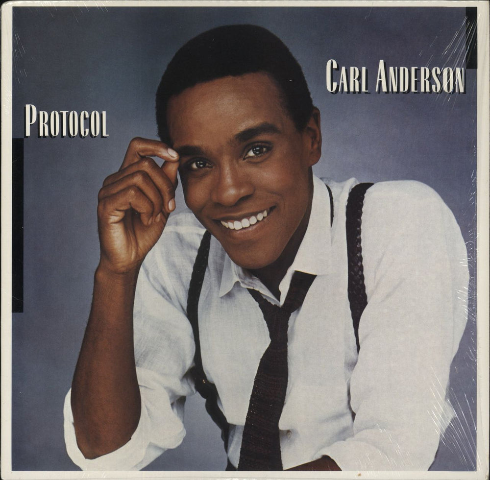Carl Anderson Protocol US vinyl LP album (LP record) BFE39889