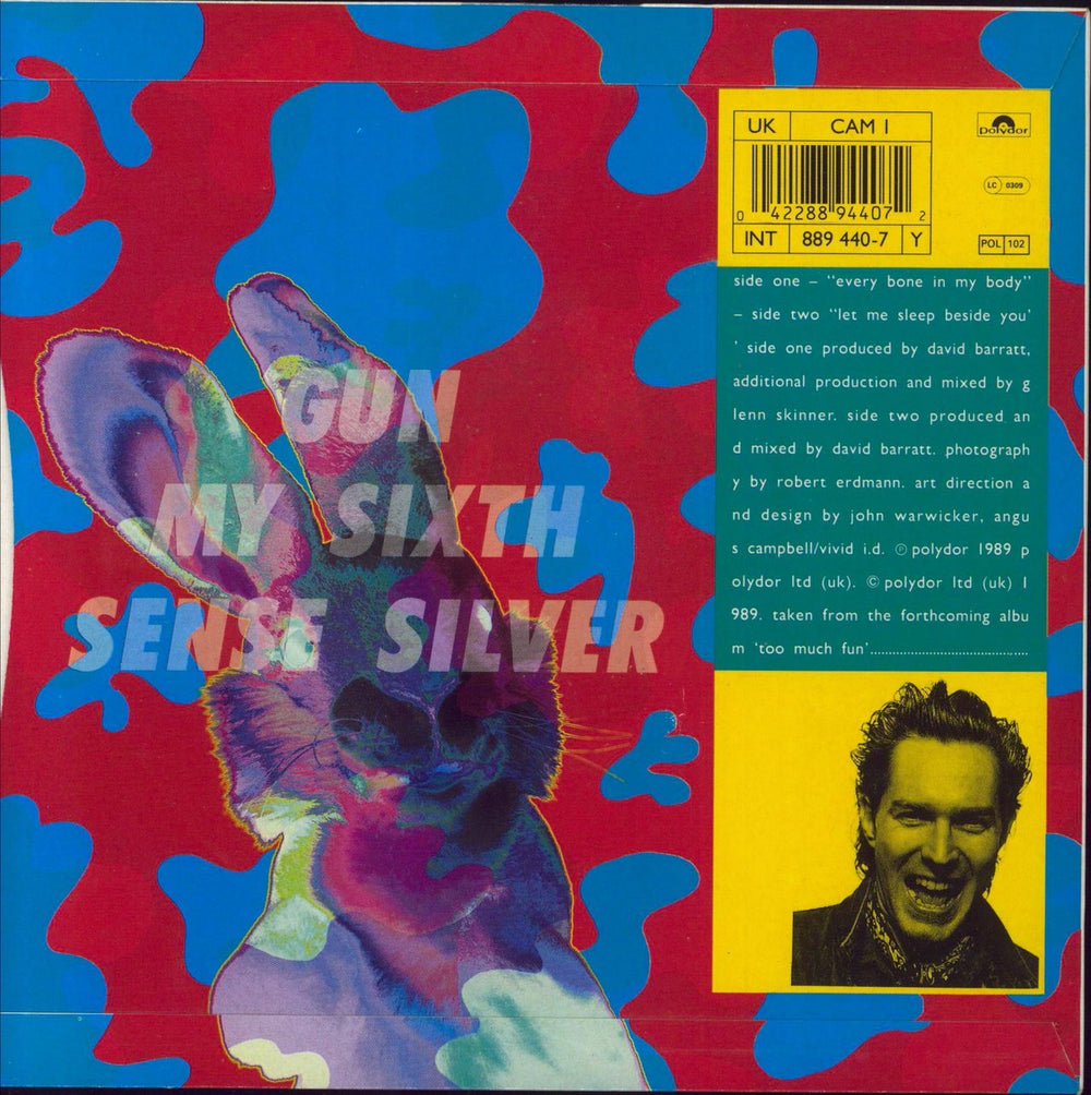 Carl Marsh Every Bone In My Body UK 7" vinyl single (7 inch record / 45) 042288944072