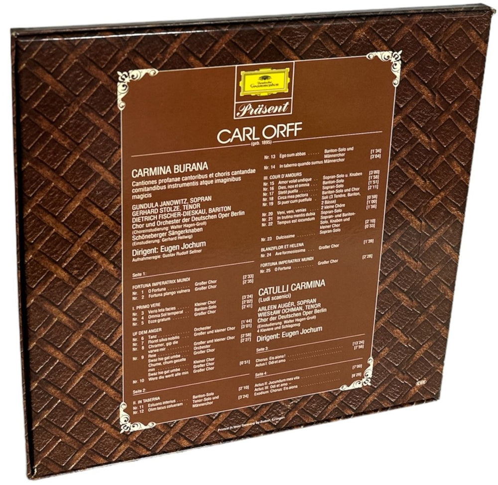 Carl Orff Carl Orff: Carmina Burana · Catulli Carmina German Vinyl Box Set