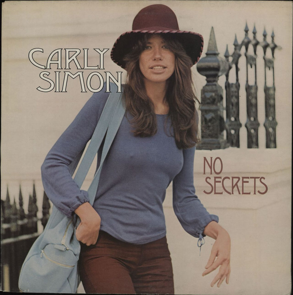 Carly Simon No Secrets - 1st UK vinyl LP album (LP record) K42127