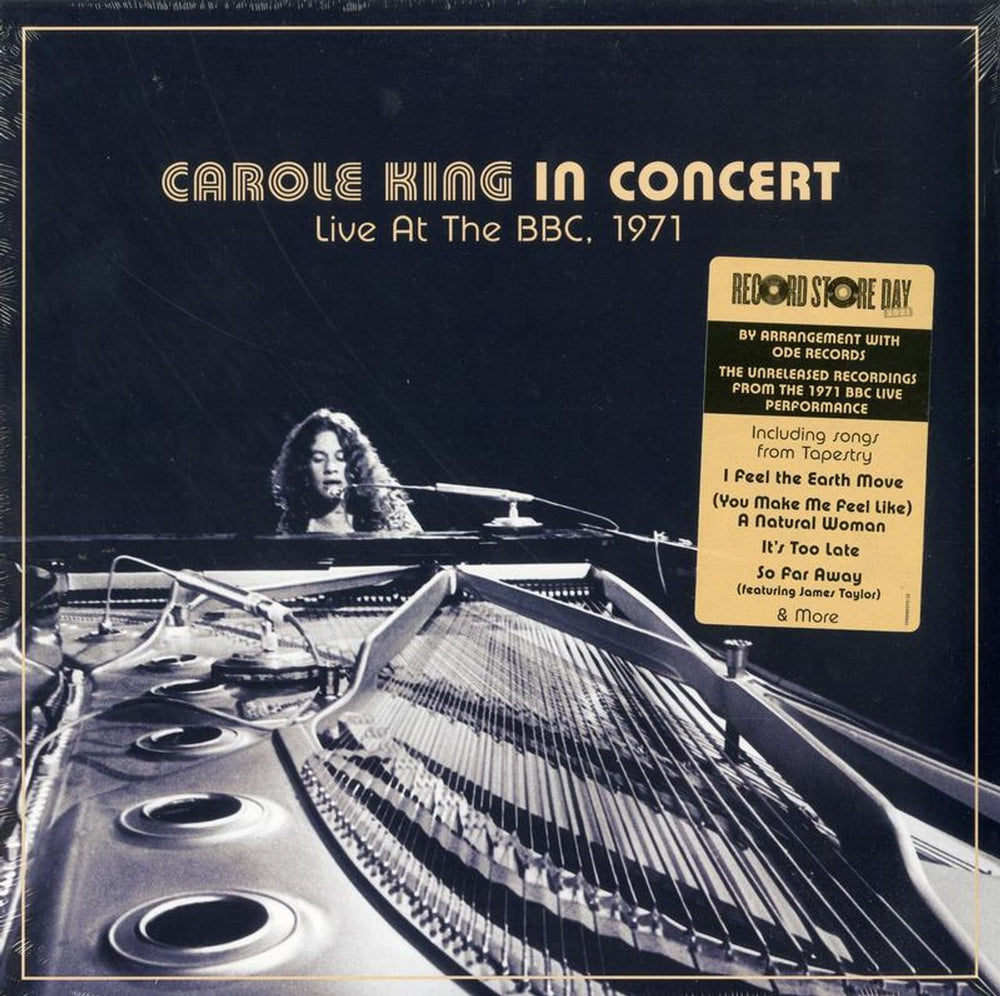 Carole King In Concert: Live At The BBC 1971 - Sealed UK vinyl LP album (LP record) 19439853751