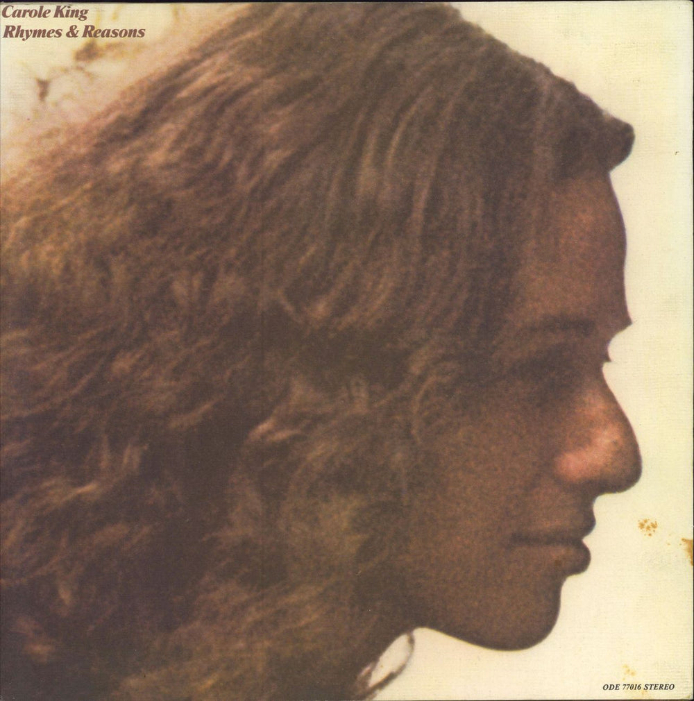 Carole King Rhymes & Reasons - EX UK vinyl LP album (LP record) ODE77016