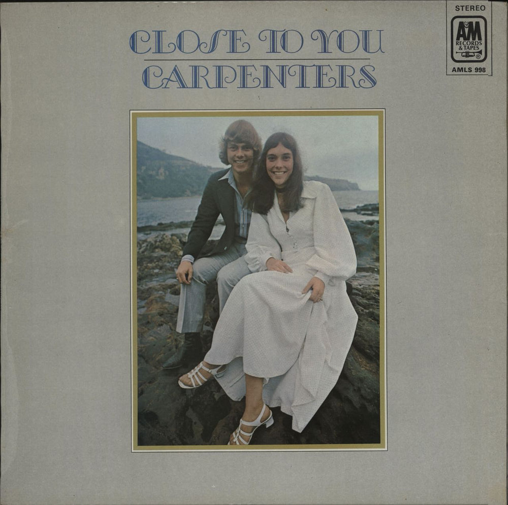 Carpenters Close To You UK vinyl LP album (LP record) AMLS998