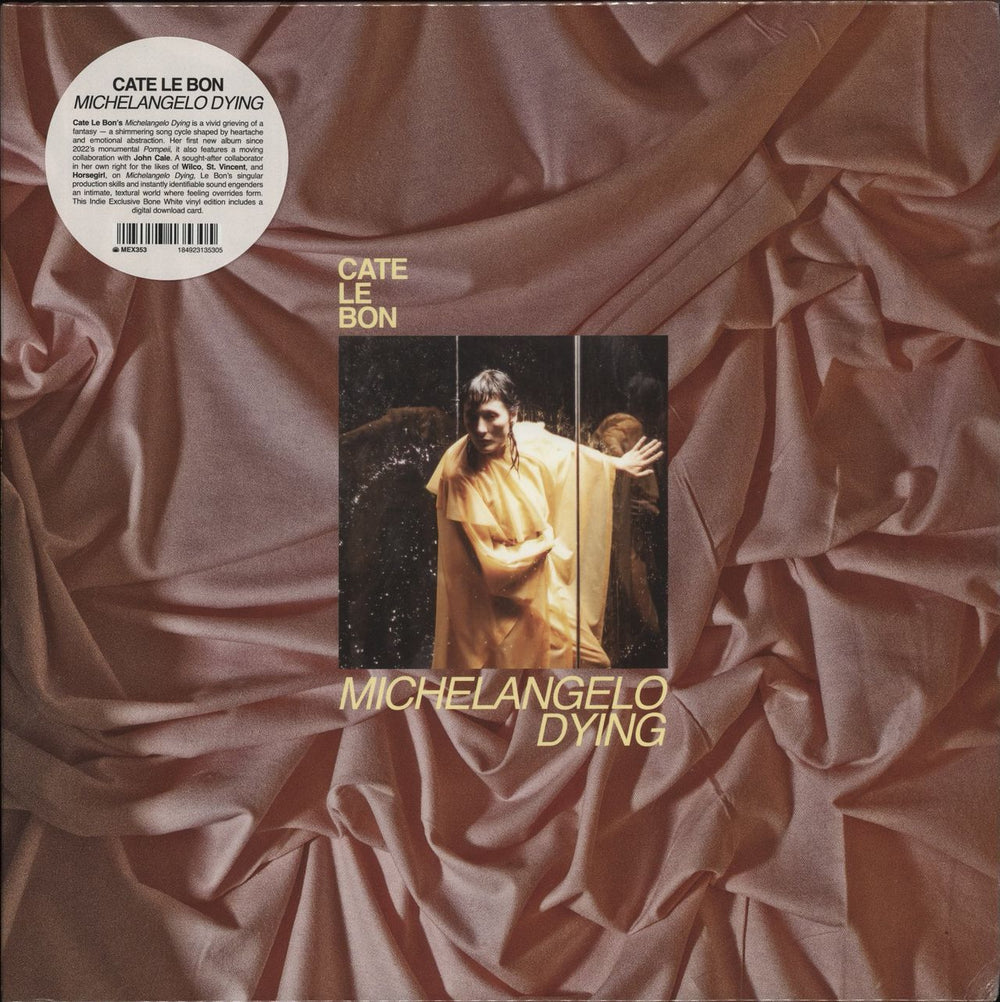 Cate Le Bon Michelangelo Dying - Bone White - Sealed UK vinyl LP album (LP record) MEX353