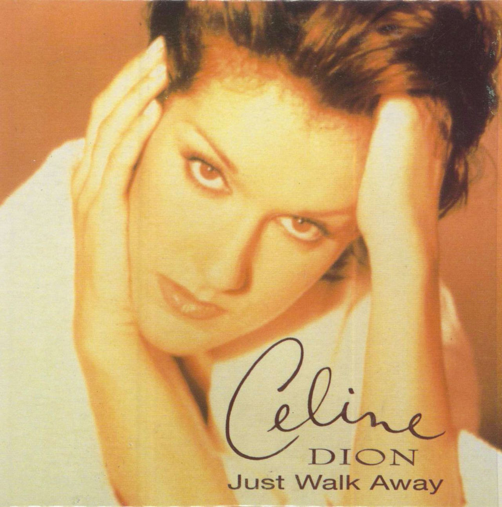 Celine Dion Just Walk Away Spanish Promo CD single (CD5 / 5") SAMPCD2984-1