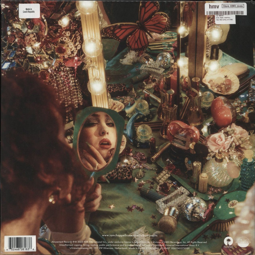 Chappell Roan The Rise And Fall Of A Midwest Princess - Peaches & Cream Vinyl - Sealed UK 2-LP vinyl record set (Double LP Album) 602468081838