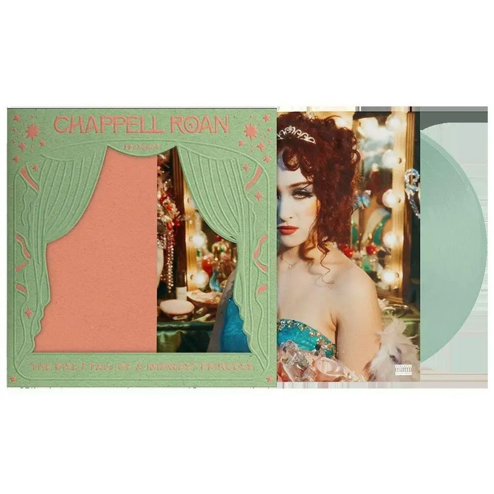 Chappell Roan The Rise And Fall Of A Midwest Princess - Pop Star Edition Coke Bottle Clear Vinyl - Sealed UK 2-LP vinyl record set (Double LP Album) 602465983333