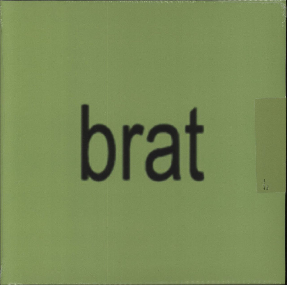 Charli XCX Brat - Yellow Vinyl - Sealed + Artwork Print US vinyl LP album (LP record) 075678611674