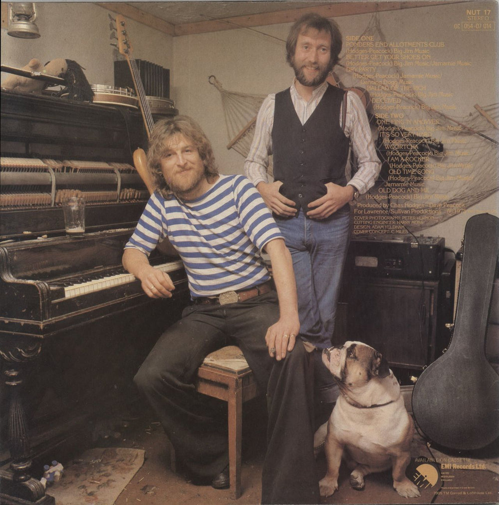 Chas & Dave One Fing 'n' Anuvver UK vinyl LP album (LP record)