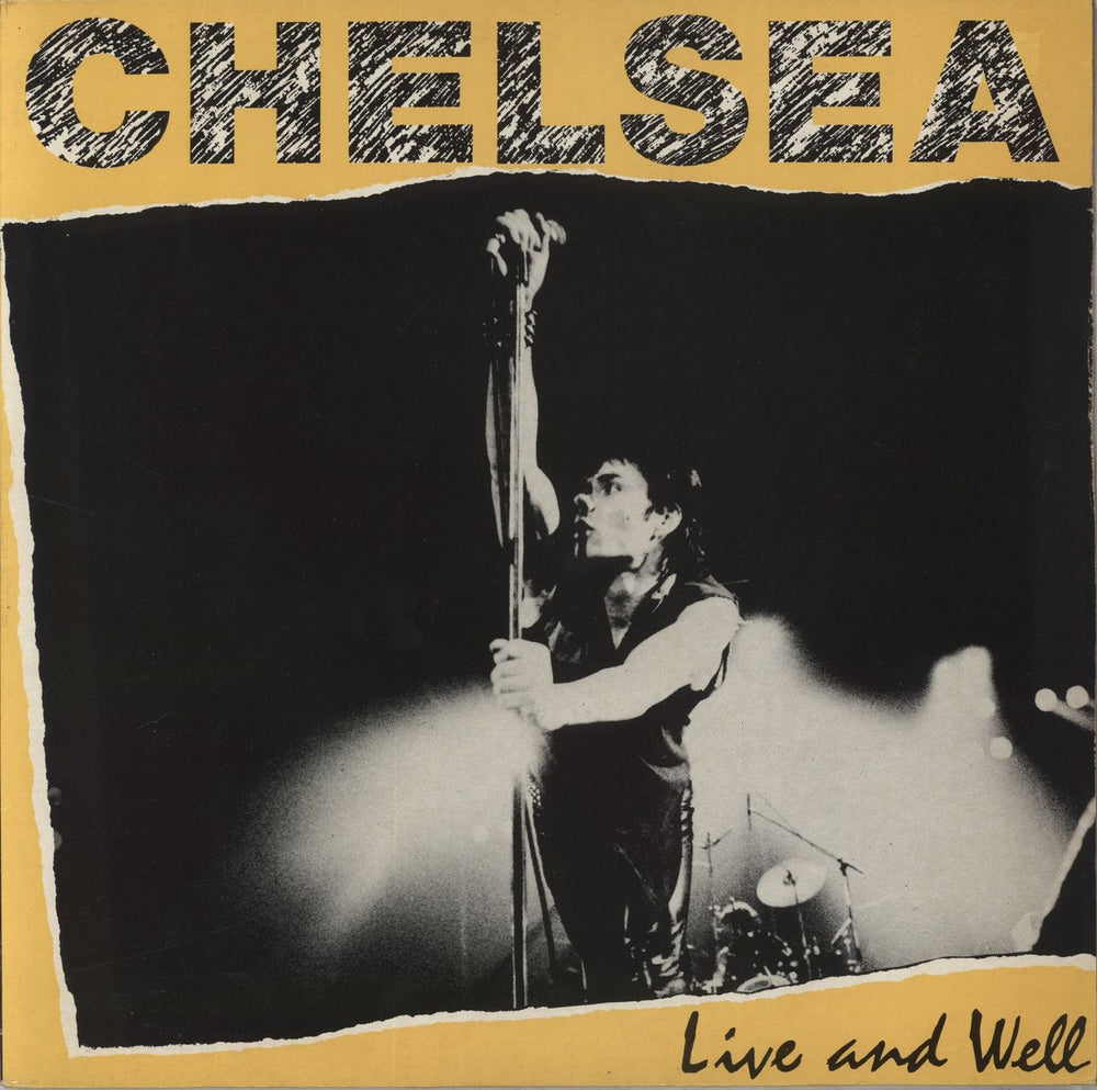 Chelsea Live And Well UK vinyl LP album (LP record) PIK003