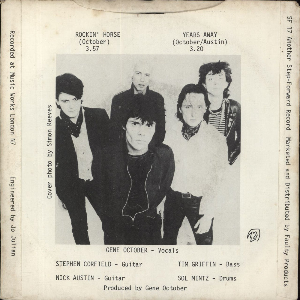 Chelsea Rockin' Horse UK 7" vinyl single (7 inch record / 45)