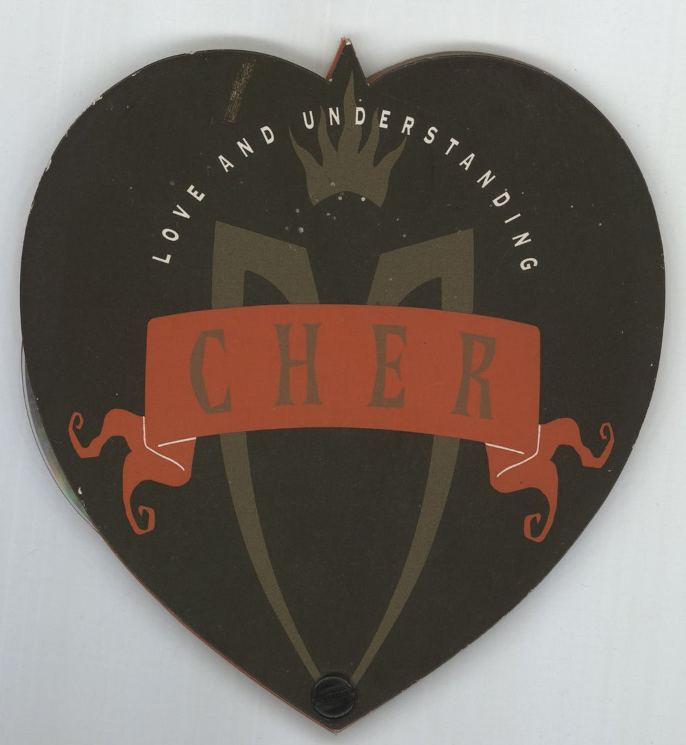 Cher Love And Understanding - Heart Pack UK CD single (CD5 / 5") GFSXD5