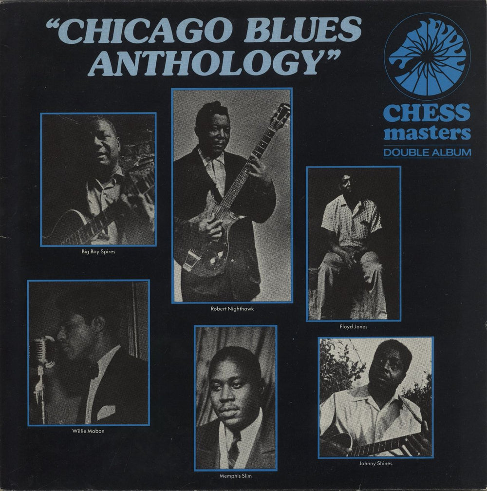Chess Records Chicago Blues Anthology - Chess Masters UK 2-LP vinyl record set (Double LP Album) CXMD4053