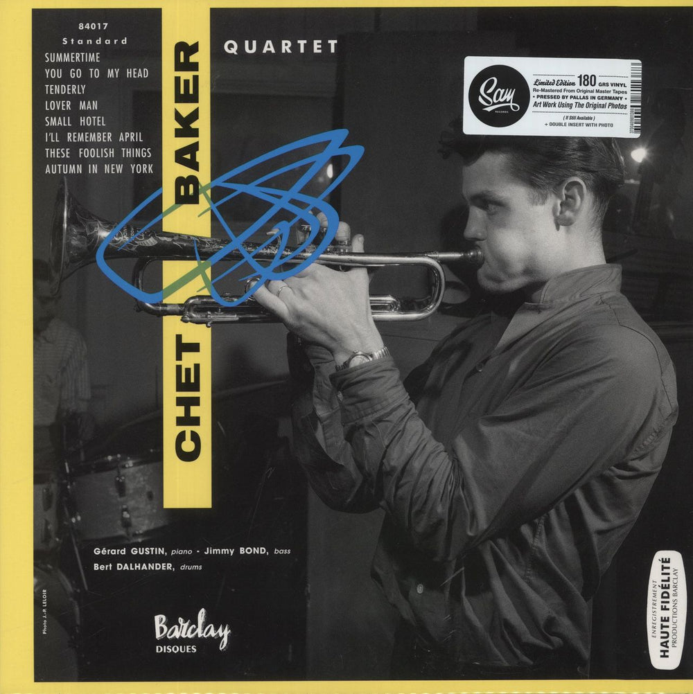 Chet Baker Quartet Vol.2 - 180g French vinyl LP album (LP record) SR04/1