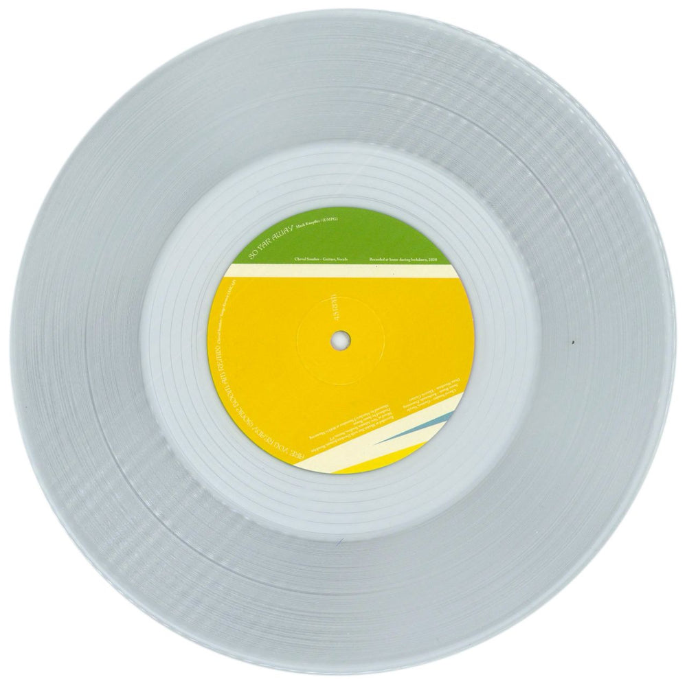 Cheval Sombre Althea - Clear Vinyl US 10" vinyl single (10 inch record) 9KI10AL870918