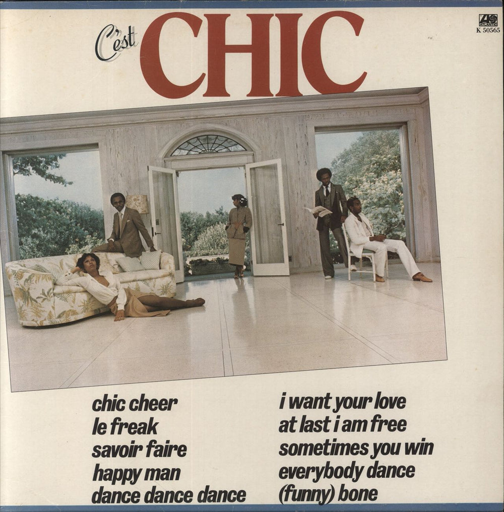 Chic C'est Chic - EX UK vinyl LP album (LP record) K50565