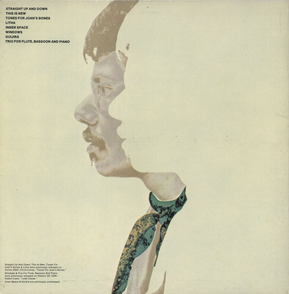 Chick Corea Inner Space - VG US 2-LP vinyl record set (Double LP Album)