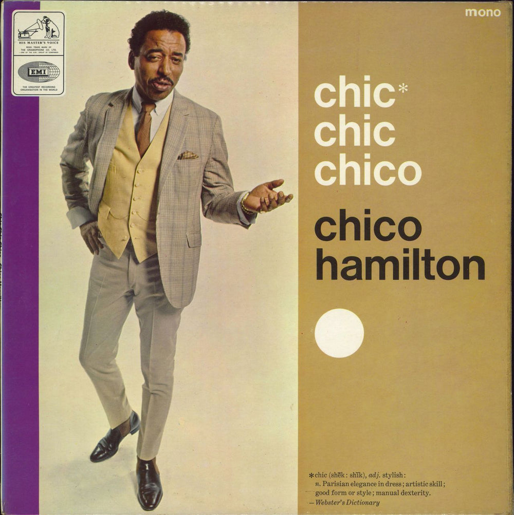 Chico Hamilton Chic Chic Chico UK vinyl LP album (LP record) CLP1898