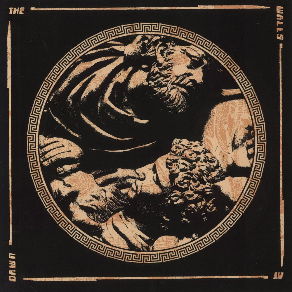 Child Of Night  The Walls At Dawn - Translucent Teal With Yellow Splatter US vinyl LP album (LP record) PAR-013