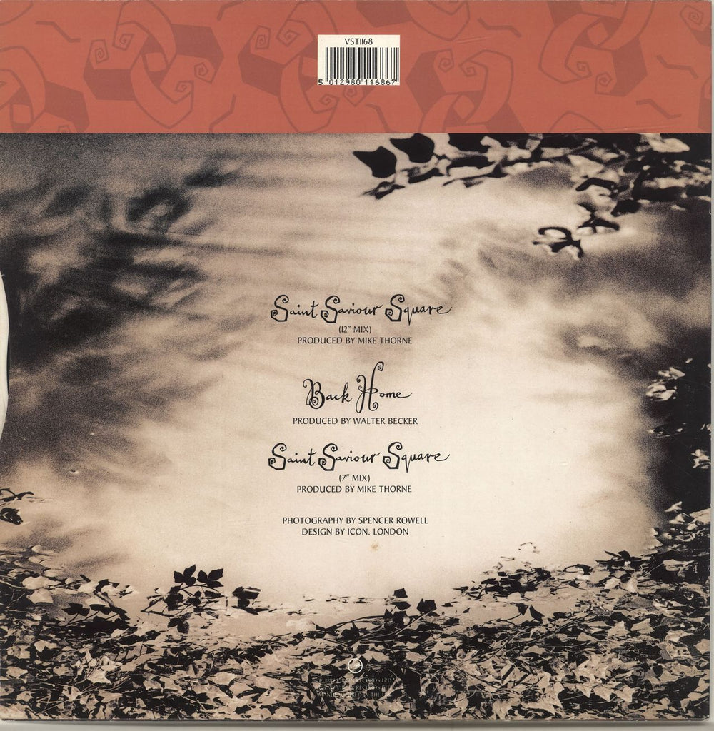 China Crisis Saint Saviour Square UK 12" vinyl single (12 inch record / Maxi-single)