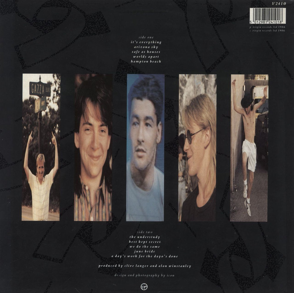 China Crisis What Price Paradise - Autographed UK vinyl LP album (LP record) 5012981241018