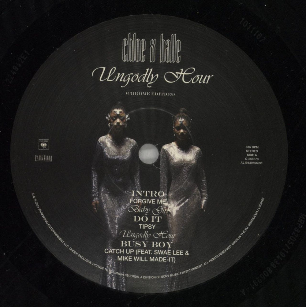 Chloe X Halle Ungodly Hour (Chrome Edition) US vinyl LP album (LP record) 9NOLPUN868636